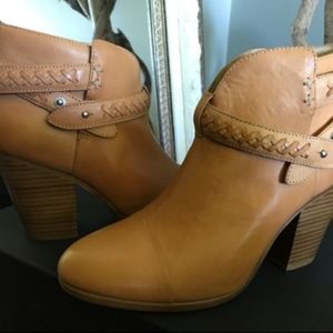 Rag and Bone Tan Harrow booties